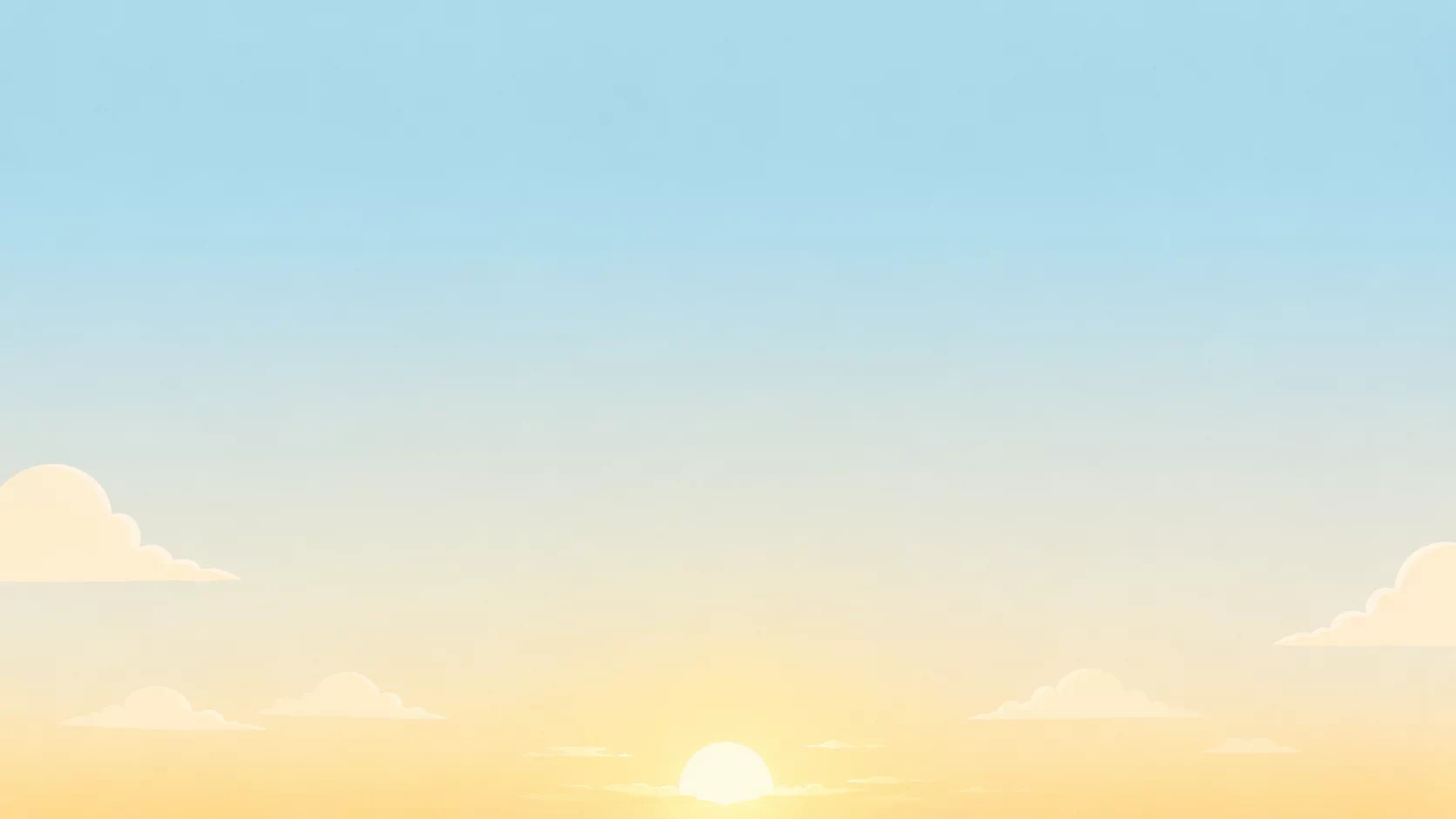 Soft dawn sky over the valley